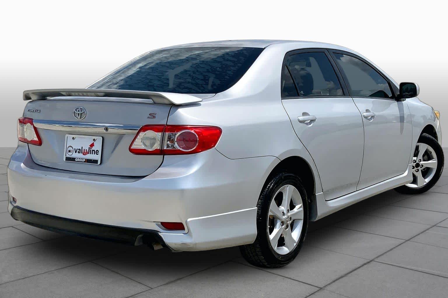 2013 Toyota Corolla S Classic Silver Metallic at Tomball Ford