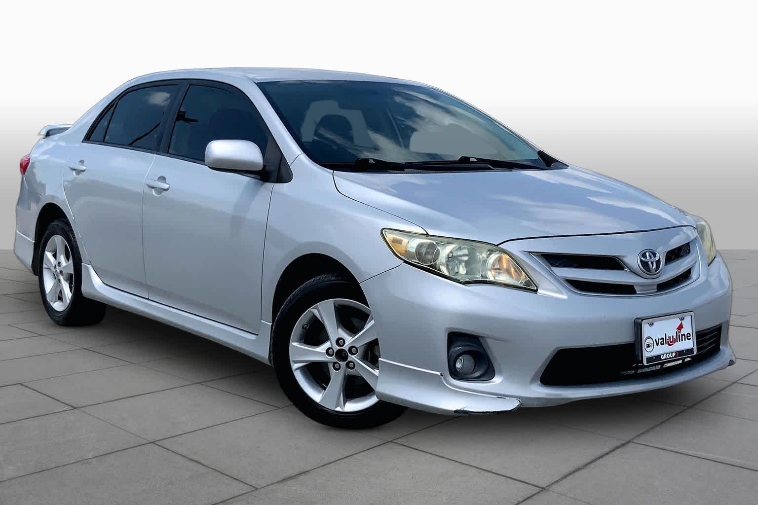 2013 Toyota Corolla S Classic Silver Metallic at Tomball Ford