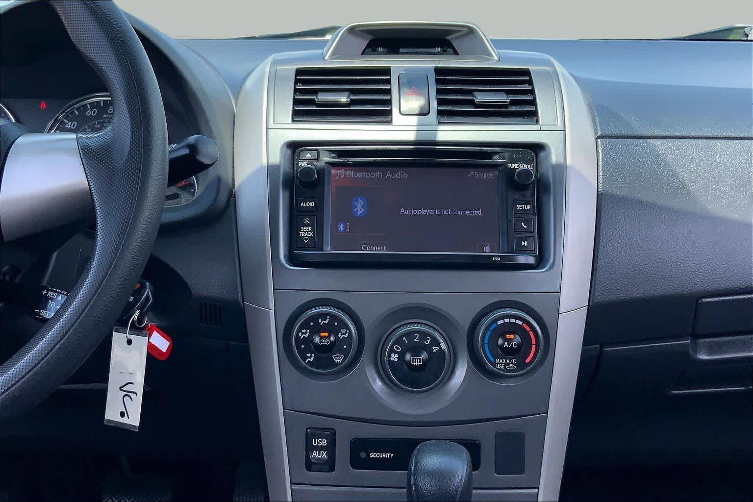 2013 Toyota Corolla S Classic Silver Metallic at Tomball Ford