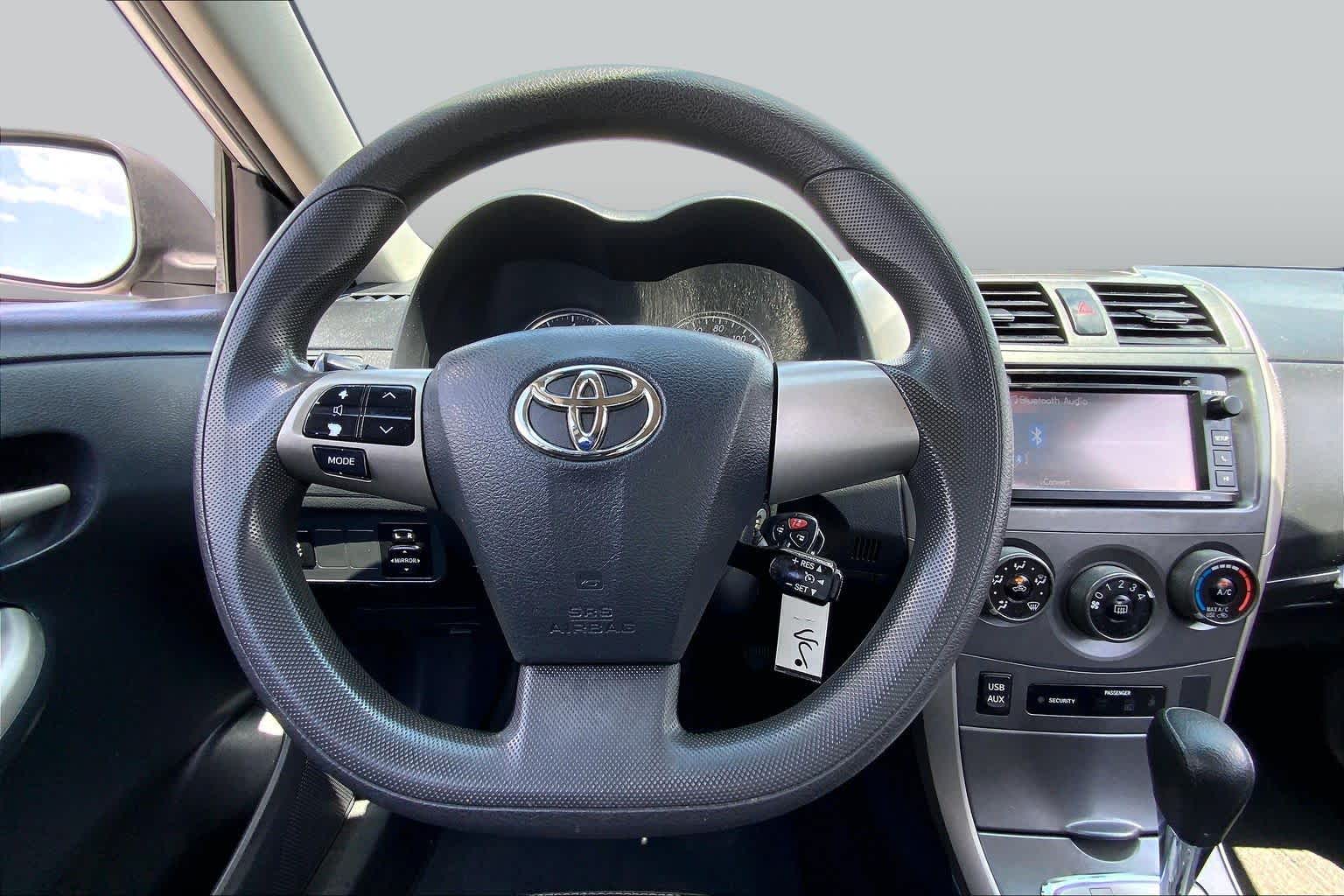 2013 Toyota Corolla S Classic Silver Metallic at Tomball Ford