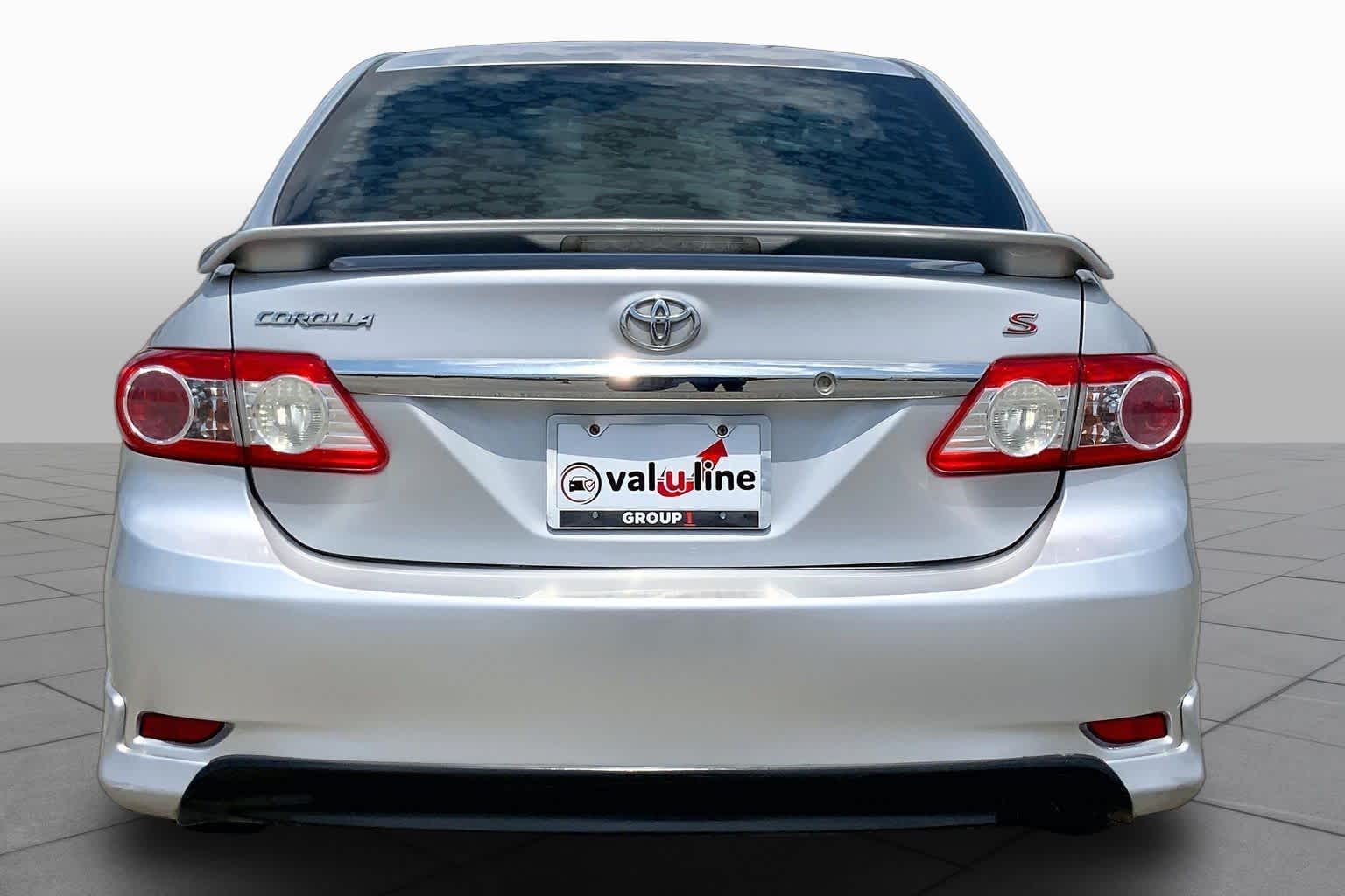 2013 Toyota Corolla S Classic Silver Metallic at Tomball Ford