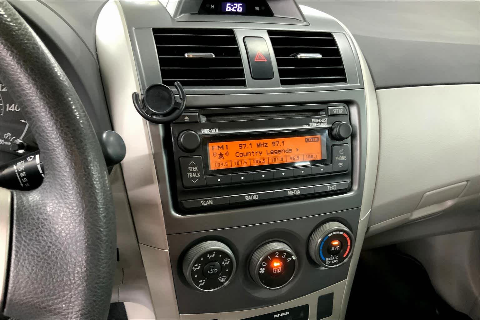 2012 Toyota Corolla LE Classic Silver Metallic at Group 1 Toyota Southwest