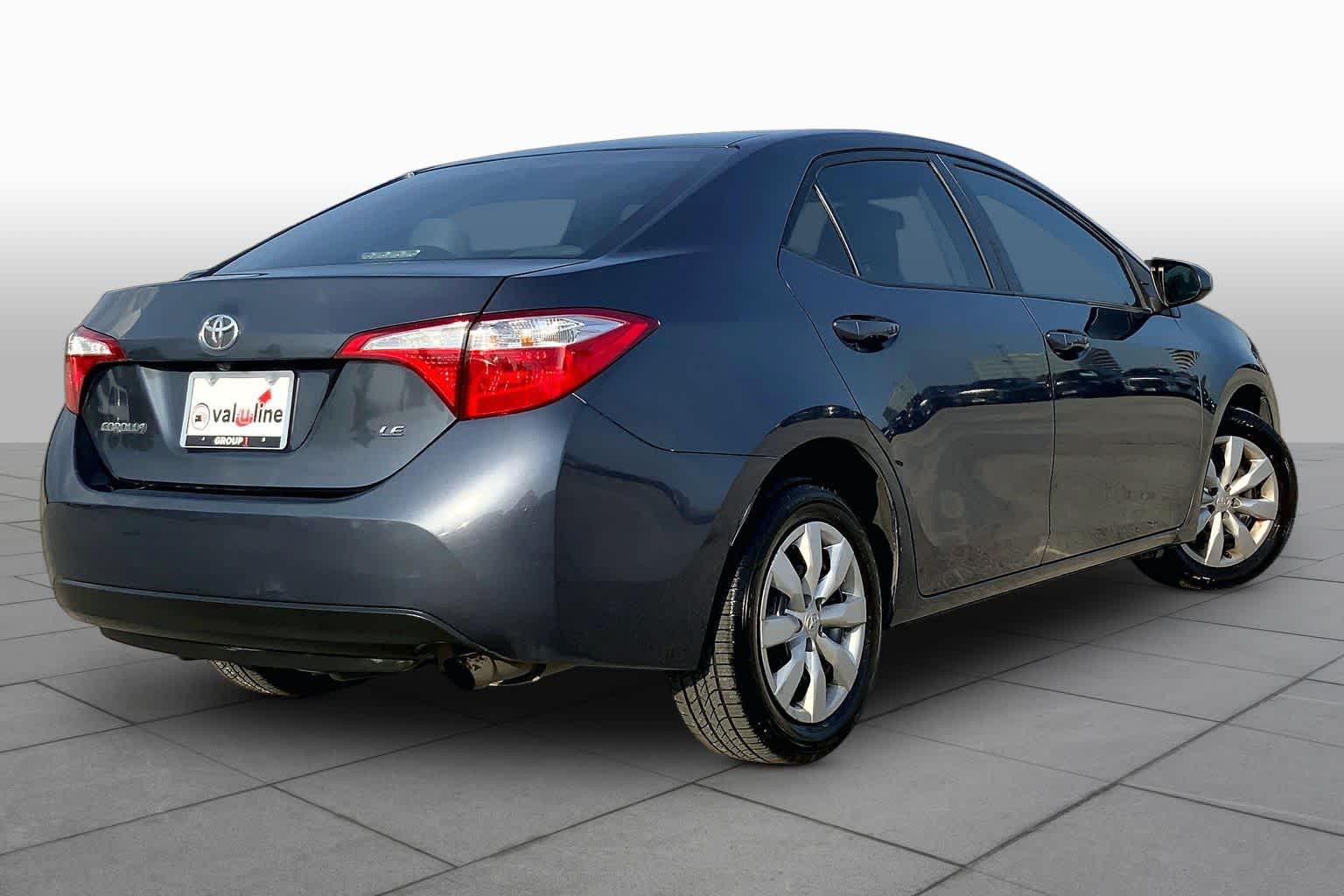 2015 Toyota Corolla LE Slate Metallic at Group 1 Toyota Southwest