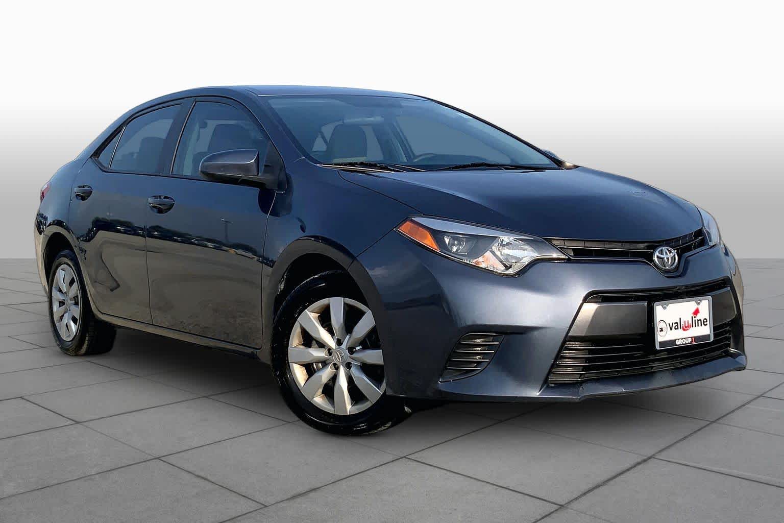 2015 Toyota Corolla LE Slate Metallic at Group 1 Toyota Southwest