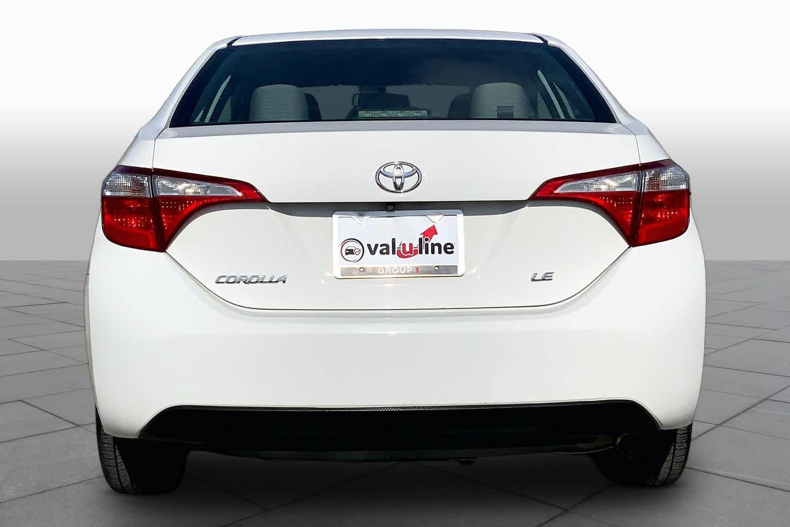 2016 Toyota Corolla LE Super White at Auto Boutique Texas