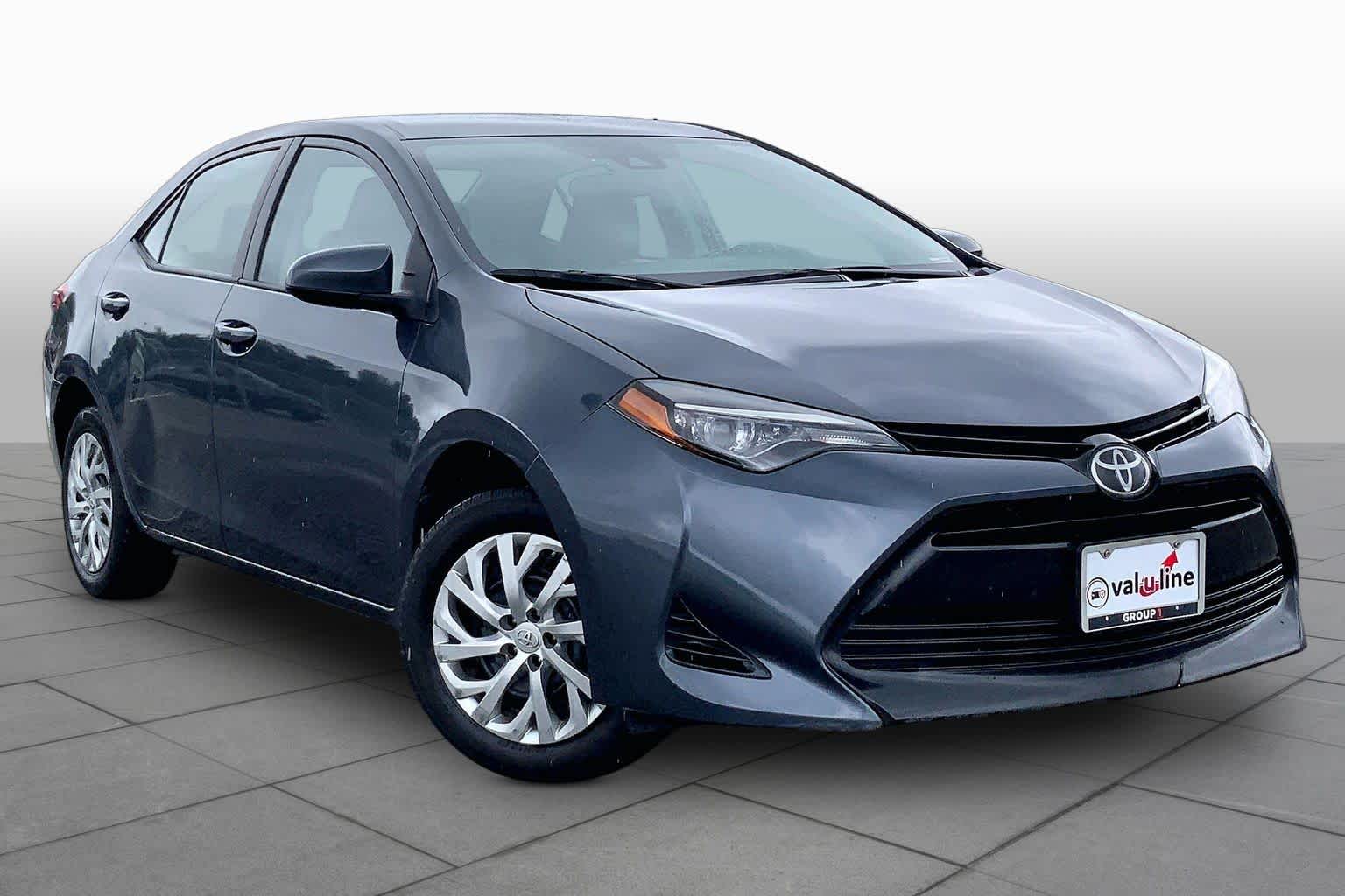 2017 Toyota Corolla LE Slate Metallic at Group 1 Toyota Southwest