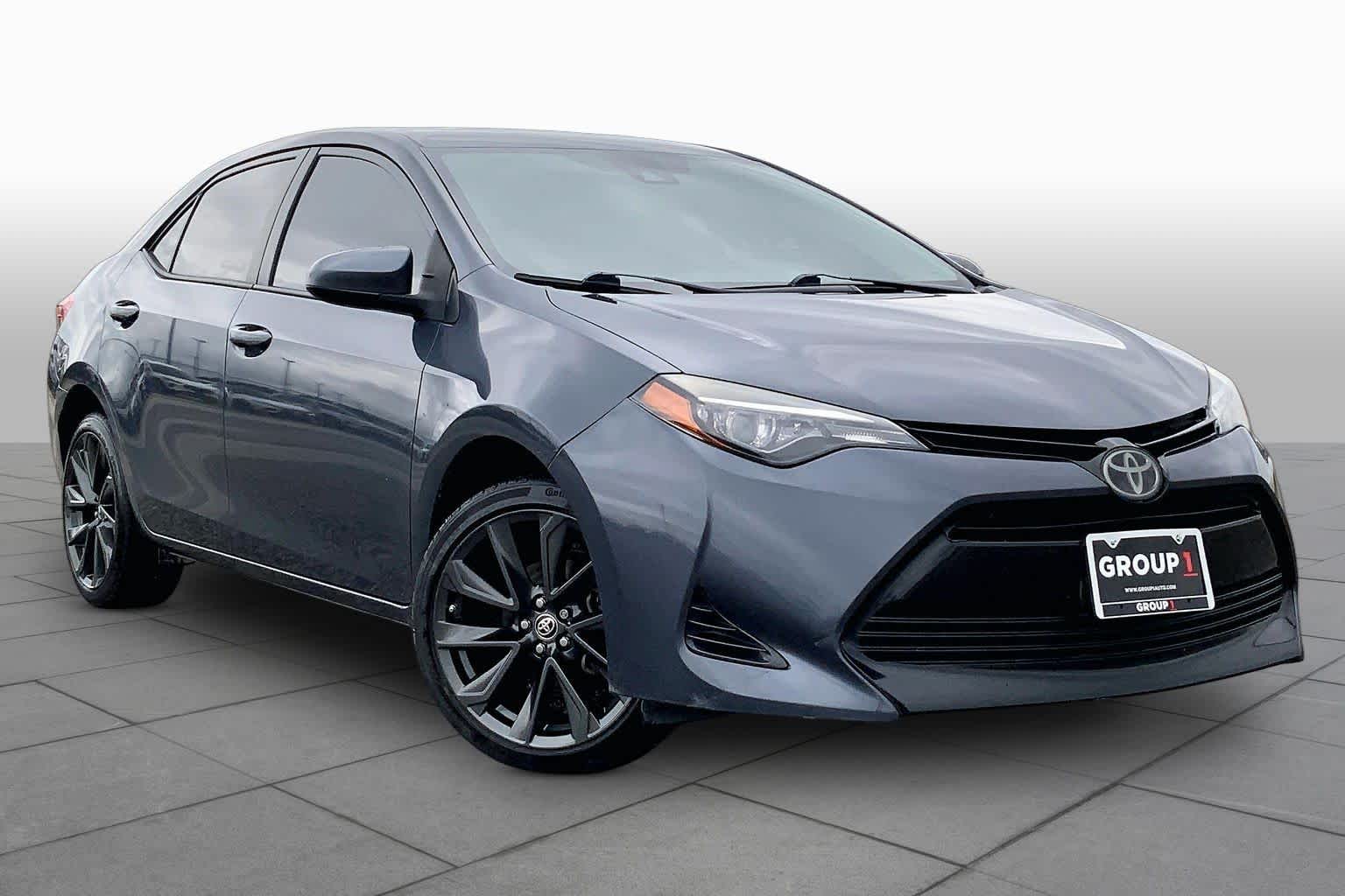 2018 Toyota Corolla LE Slate Metallic at AutoNation USA Houston
