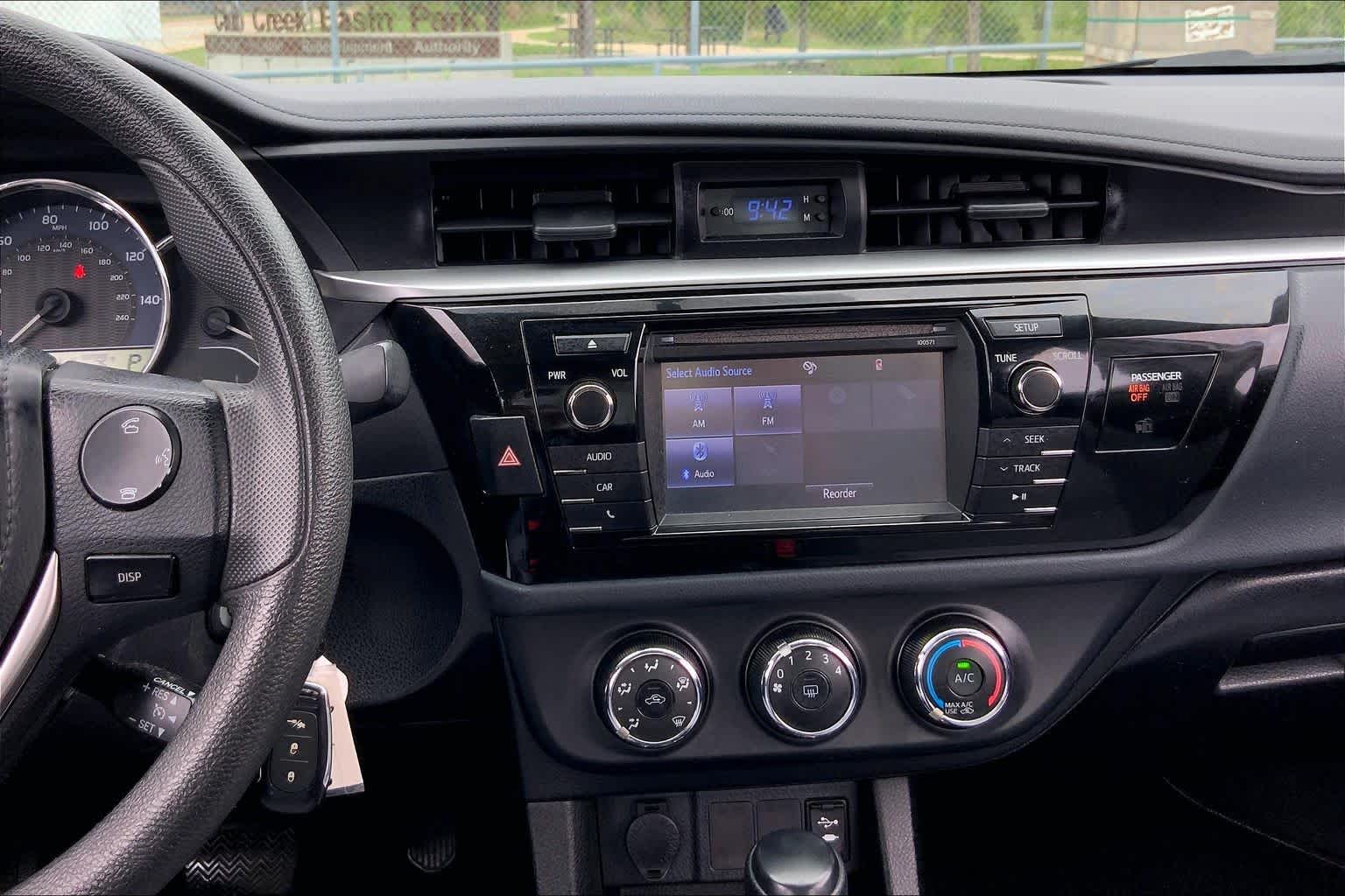 2016 Toyota Corolla L Classic Silver Metallic at Tomball Ford