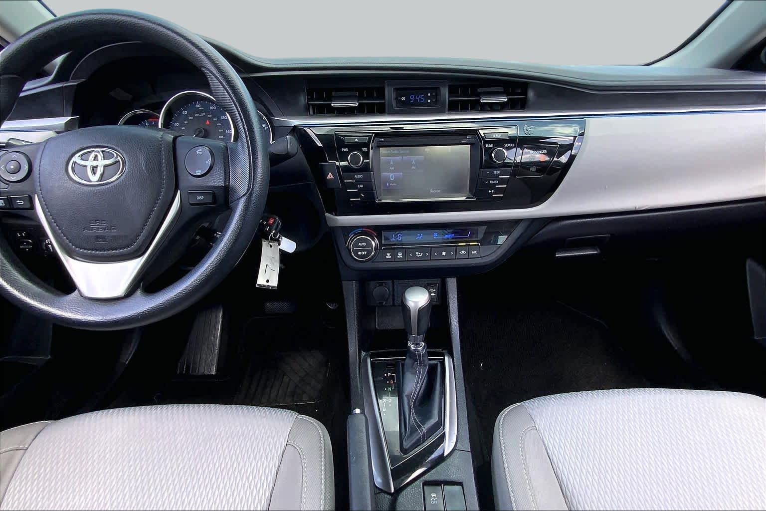 2016 Toyota Corolla LE Black Sand Pearl at Group 1 Toyota Southwest