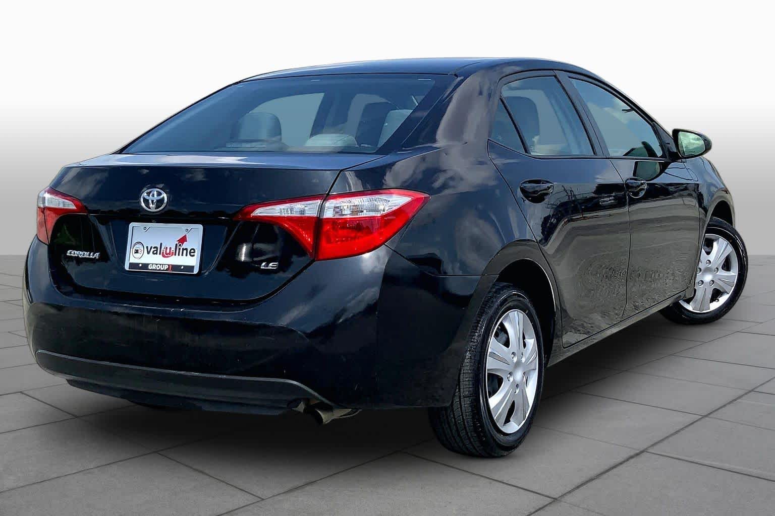 2016 Toyota Corolla LE Black Sand Pearl at Group 1 Toyota Southwest