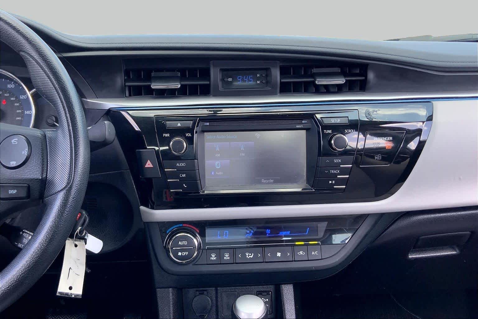2016 Toyota Corolla LE Black Sand Pearl at Group 1 Toyota Southwest