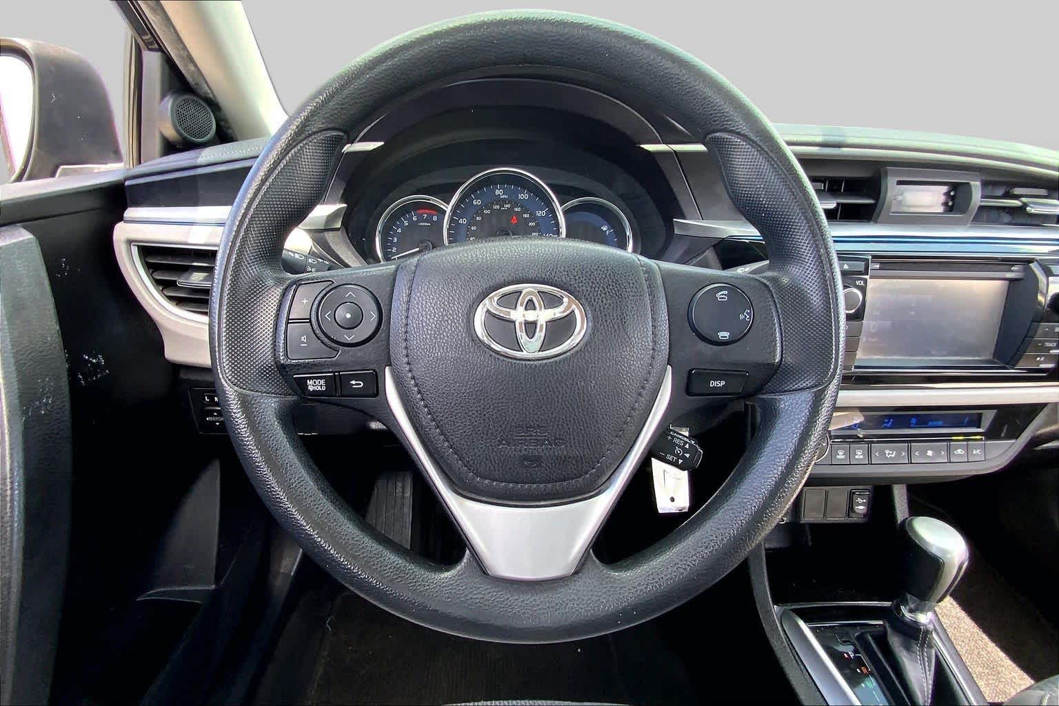 2016 Toyota Corolla LE Black Sand Pearl at Group 1 Toyota Southwest