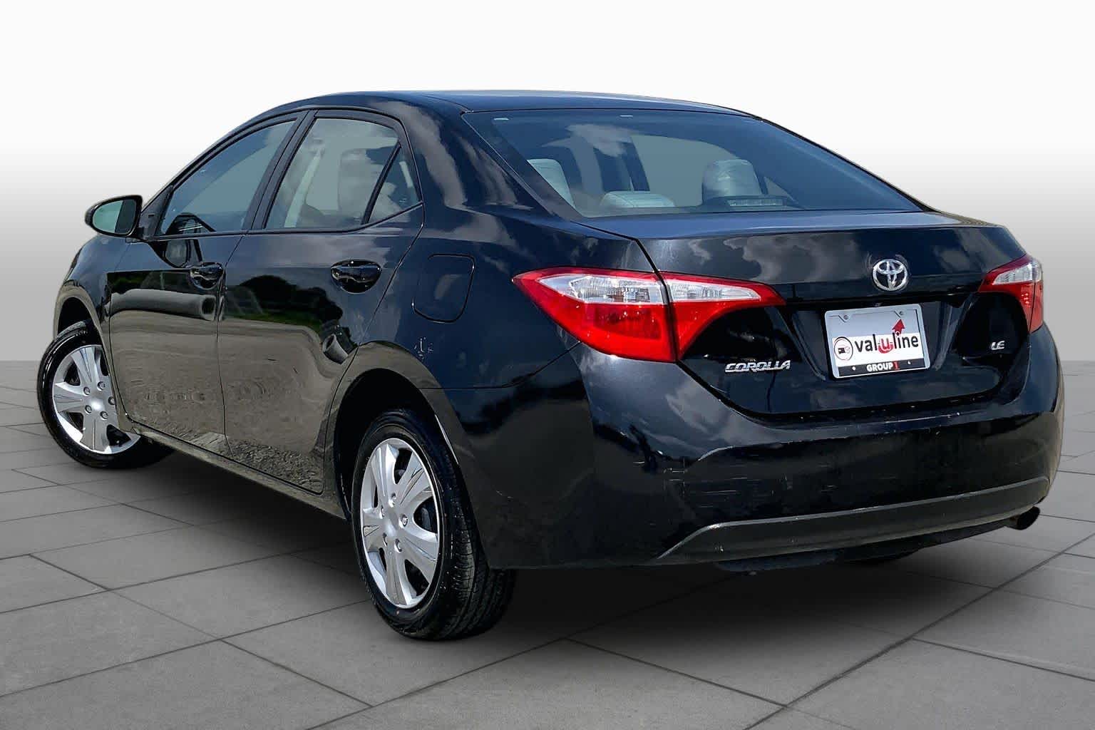 2016 Toyota Corolla LE Black Sand Pearl at Group 1 Toyota Southwest