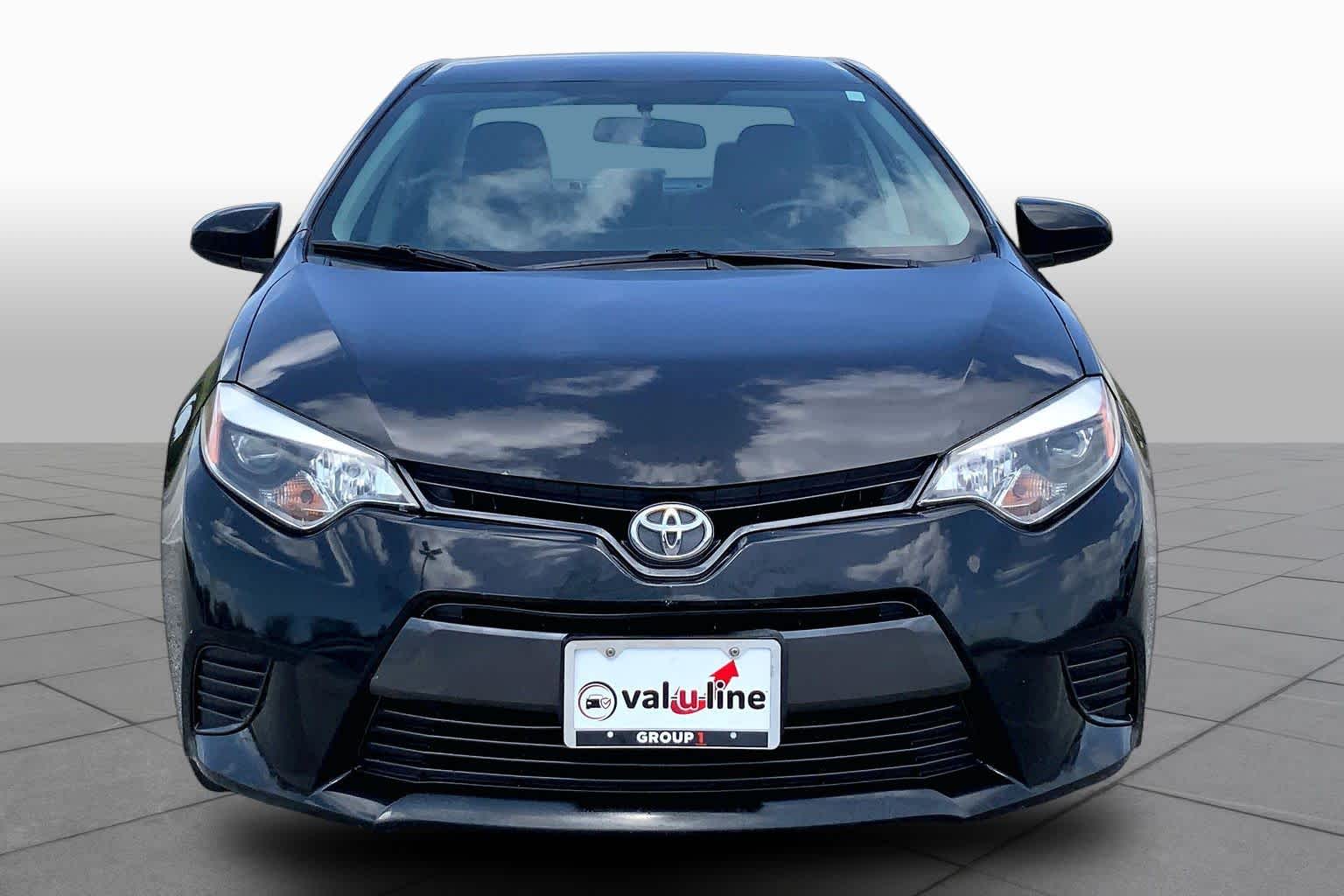 2016 Toyota Corolla LE Black Sand Pearl at Group 1 Toyota Southwest