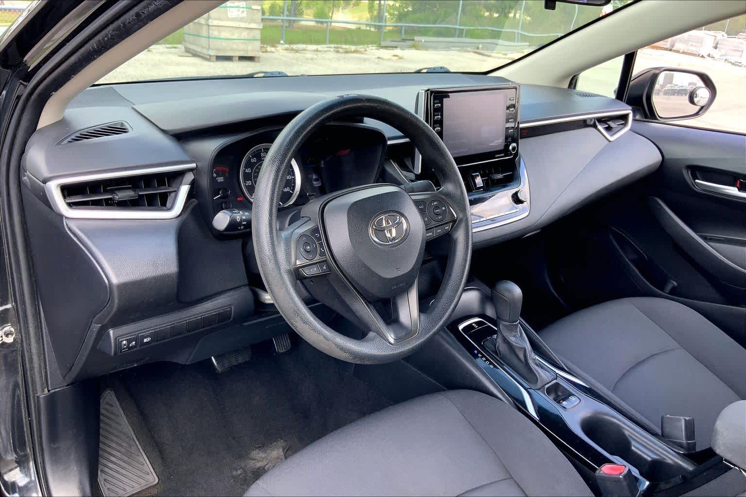 2021 Toyota Corolla LE Black Sand Pearl at Westside Kia