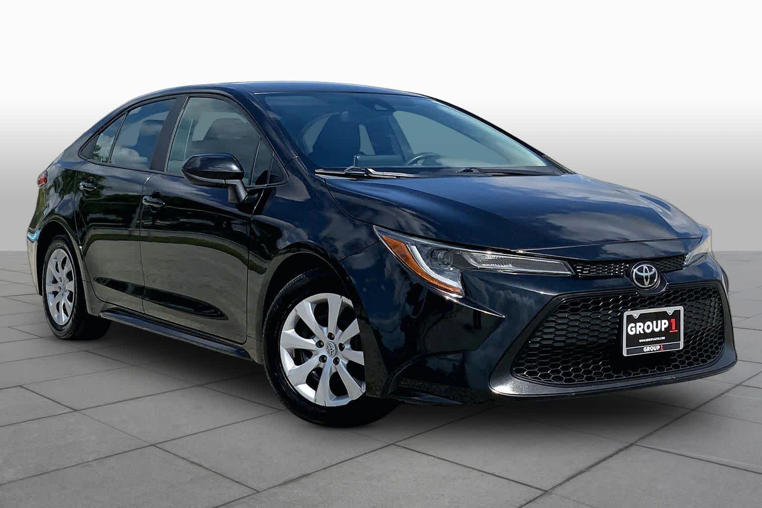 2021 Toyota Corolla LE Black Sand Pearl at Westside Kia