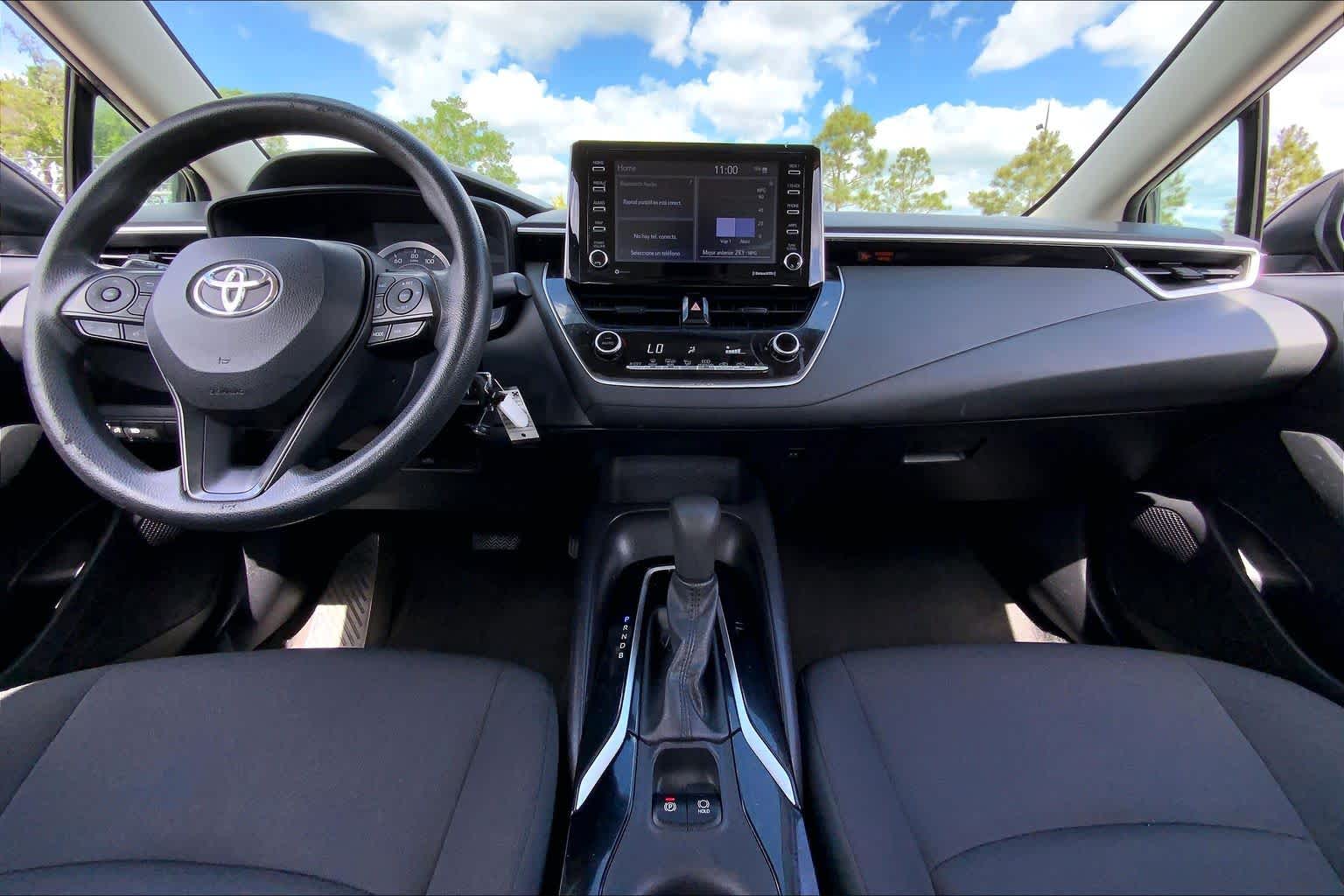 2021 Toyota Corolla LE Black Sand Pearl at Westside Kia