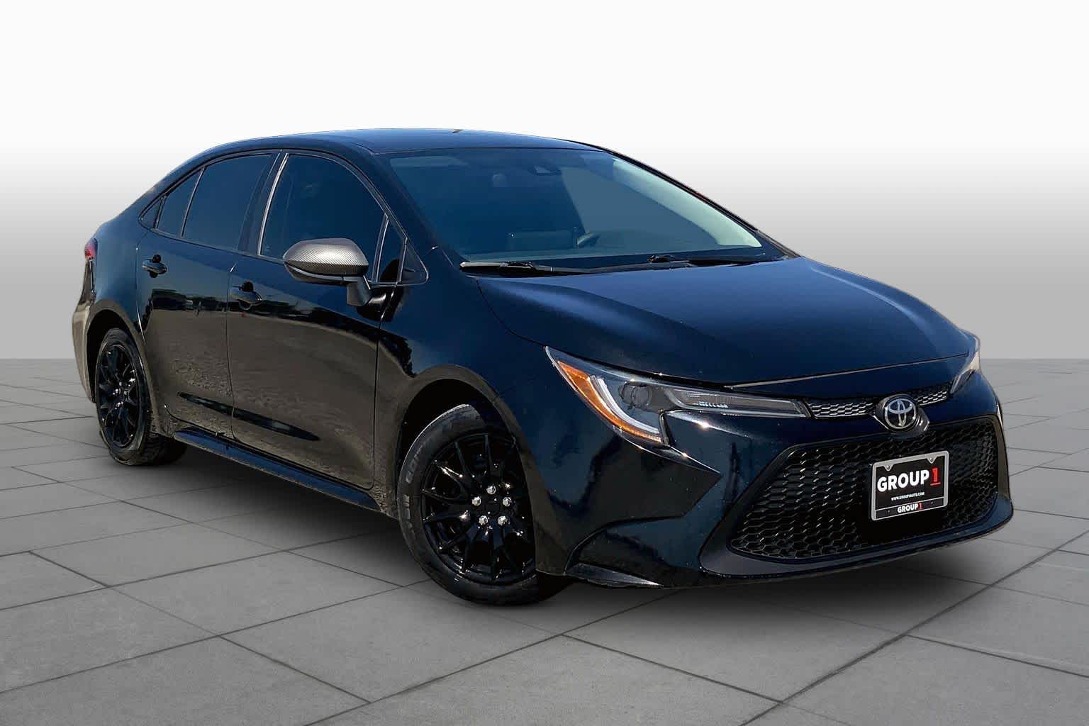 2021 Toyota Corolla LE Black Sand Pearl at Westside Kia