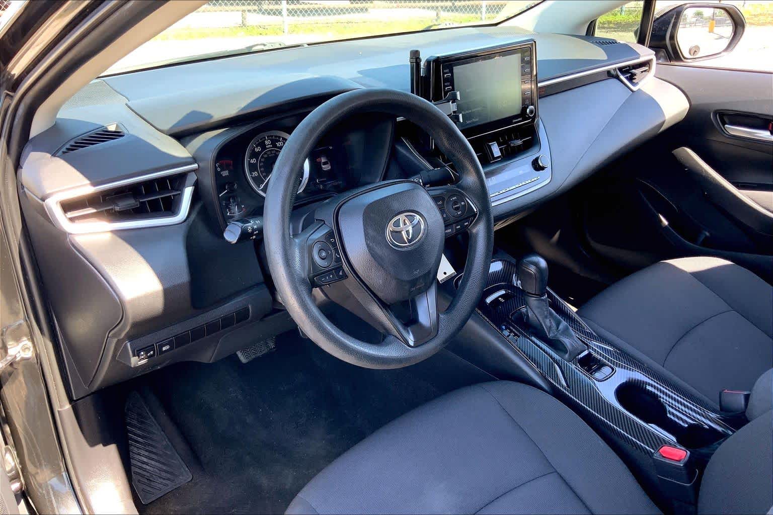 2021 Toyota Corolla LE Black Sand Pearl at Westside Kia
