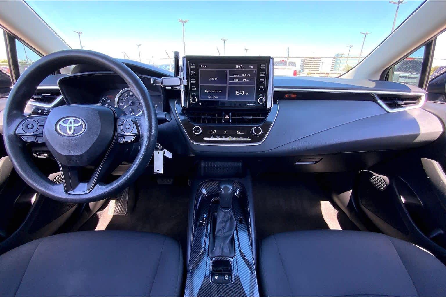 2021 Toyota Corolla LE Black Sand Pearl at Westside Kia
