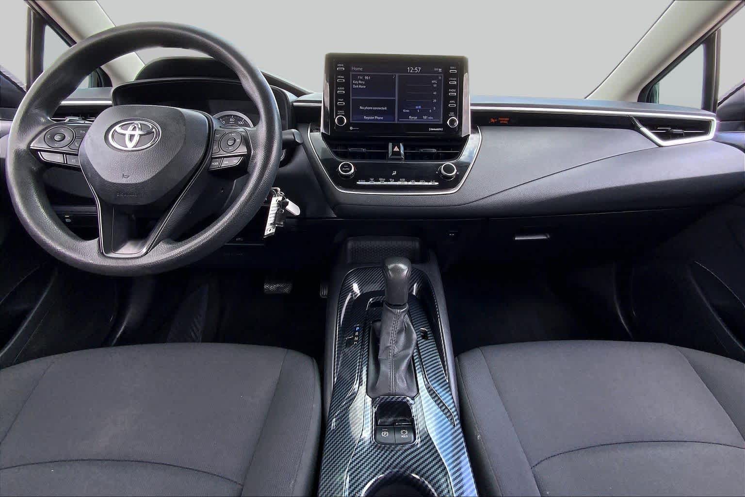 2021 Toyota Corolla LE Black Sand Pearl at Westside Kia