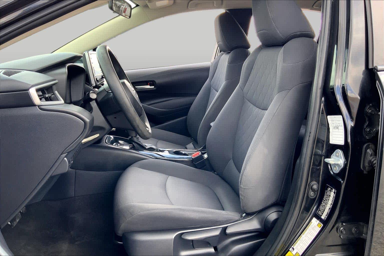 2021 Toyota Corolla LE Black Sand Pearl at Westside Kia