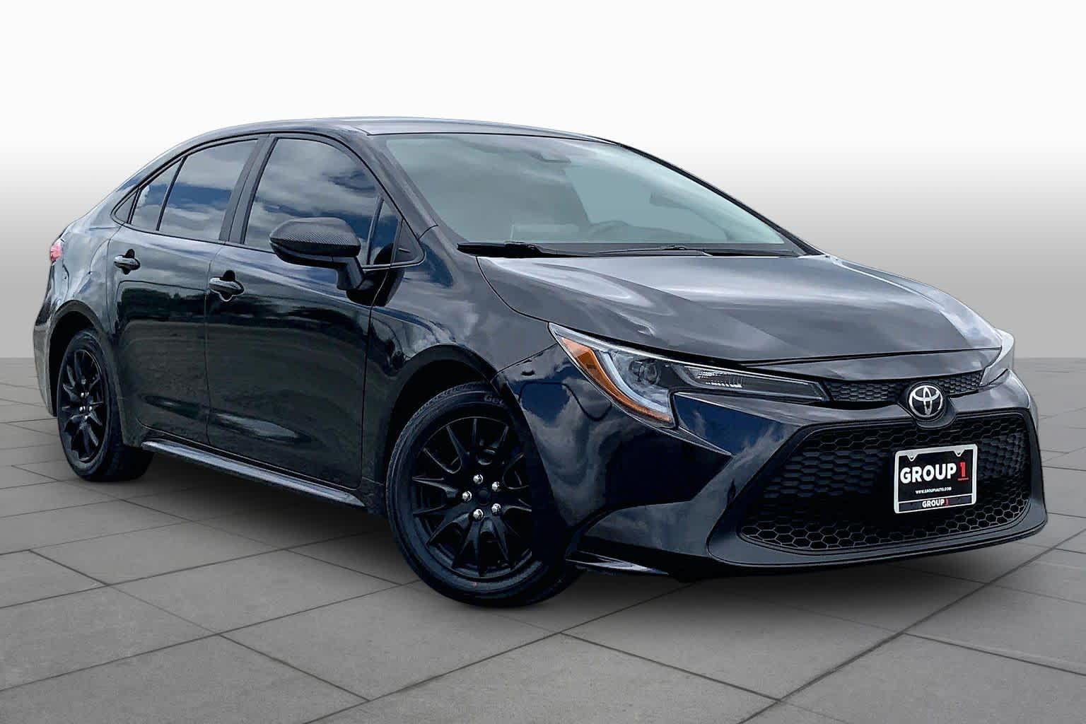 2021 Toyota Corolla LE Black Sand Pearl at Westside Kia