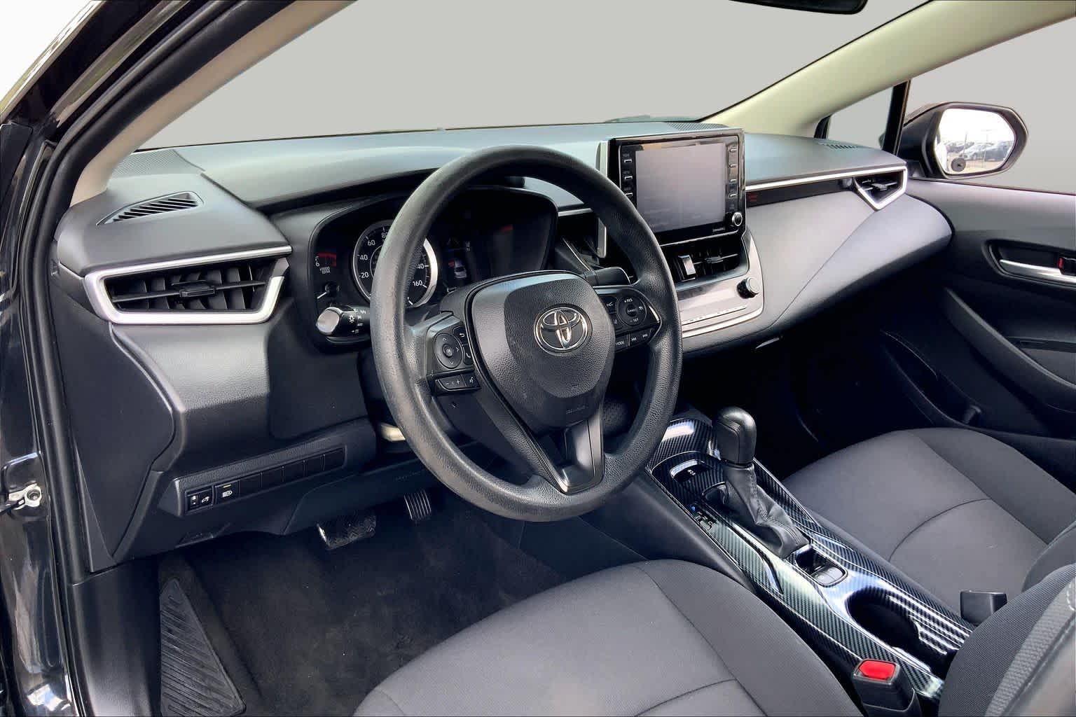 2021 Toyota Corolla LE Black Sand Pearl at Westside Kia