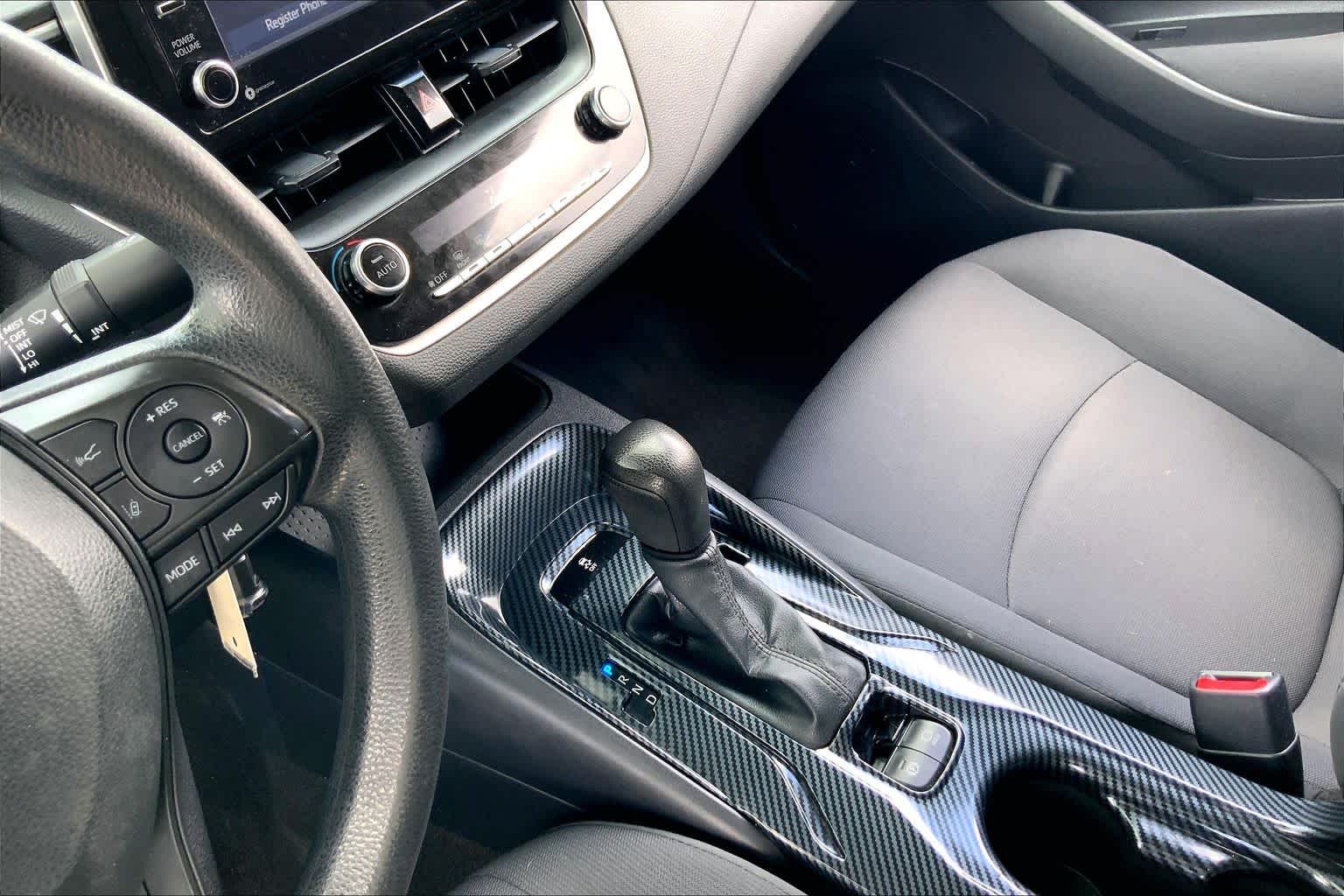 2021 Toyota Corolla LE Black Sand Pearl at Westside Kia