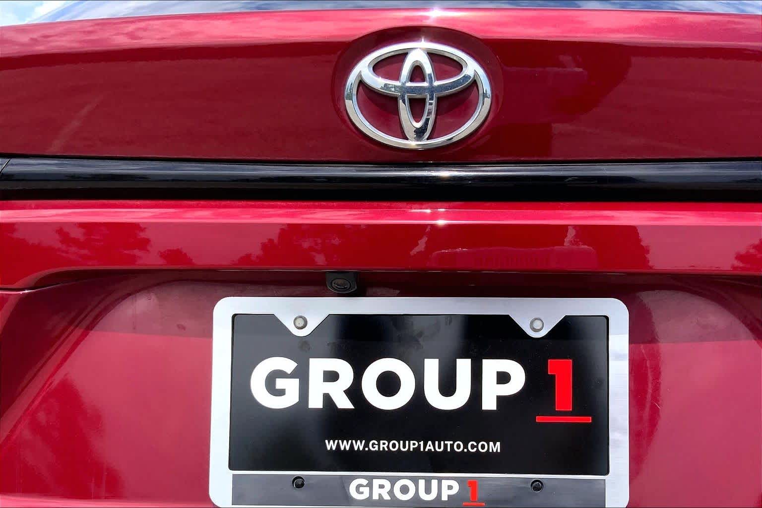 2022 Toyota Corolla LE Ruby Flare Pearl at HGreg Houston