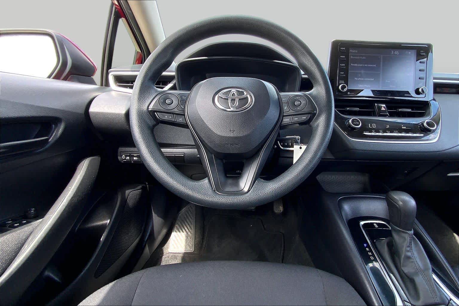 2022 Toyota Corolla LE Ruby Flare Pearl at HGreg Houston