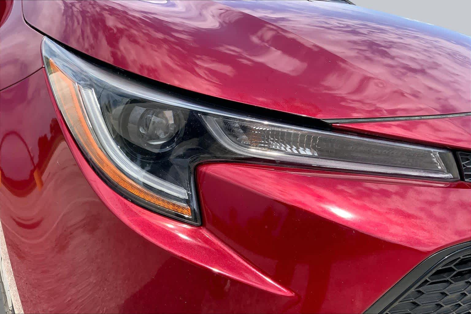 2022 Toyota Corolla LE Ruby Flare Pearl at HGreg Houston