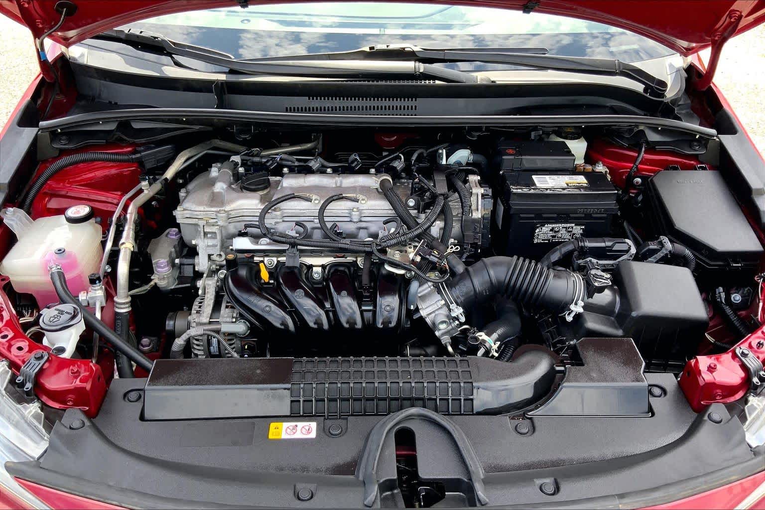 2022 Toyota Corolla LE Ruby Flare Pearl at HGreg Houston