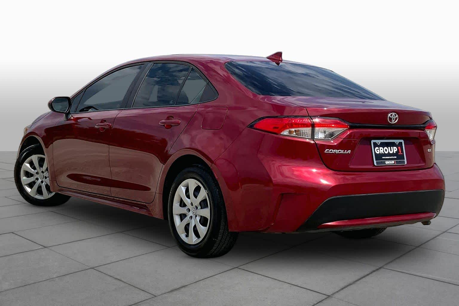 2022 Toyota Corolla LE Ruby Flare Pearl at HGreg Houston