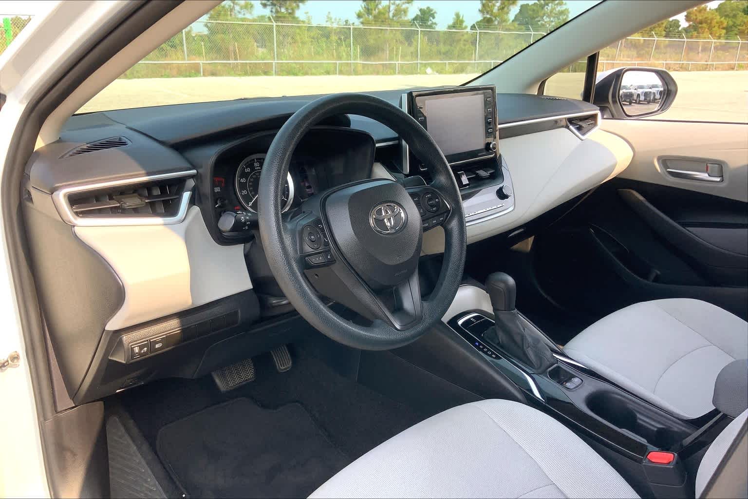 2021 Toyota Corolla LE Super White at HGreg Houston