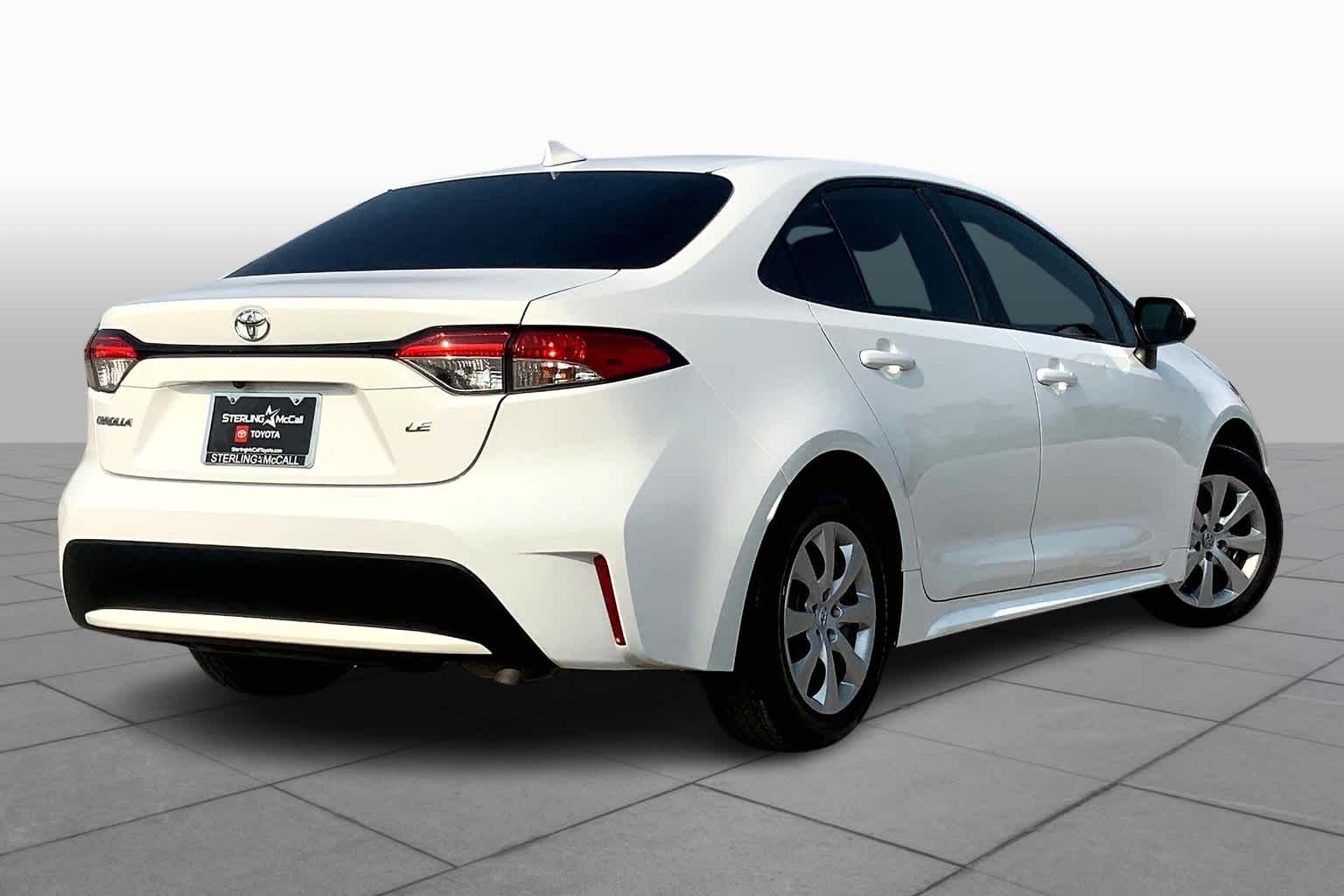2021 Toyota Corolla LE Super White at HGreg Houston