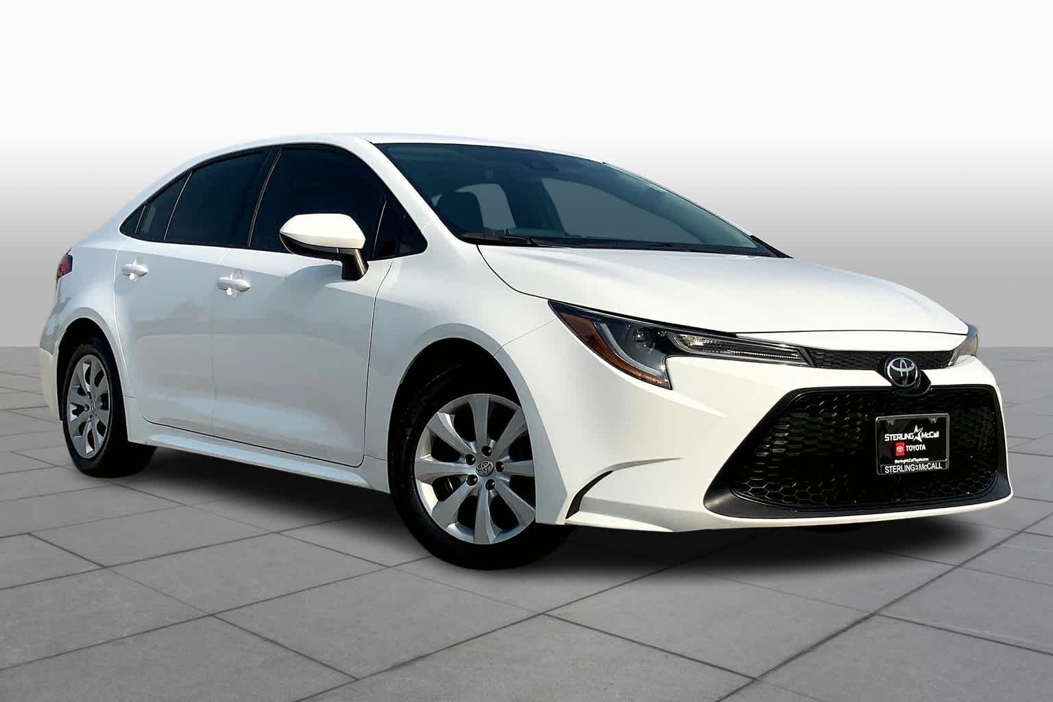 2021 Toyota Corolla LE Super White at HGreg Houston