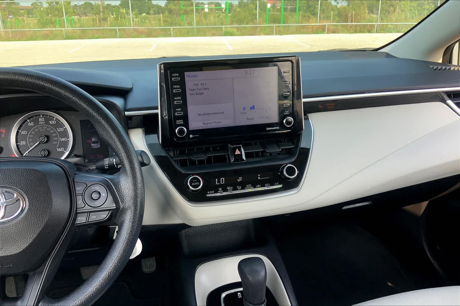 2021 Toyota Corolla LE Super White at HGreg Houston