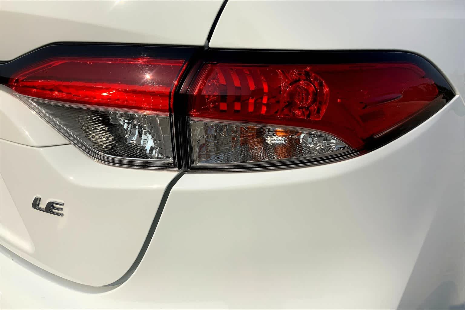 2021 Toyota Corolla LE Super White at HGreg Houston