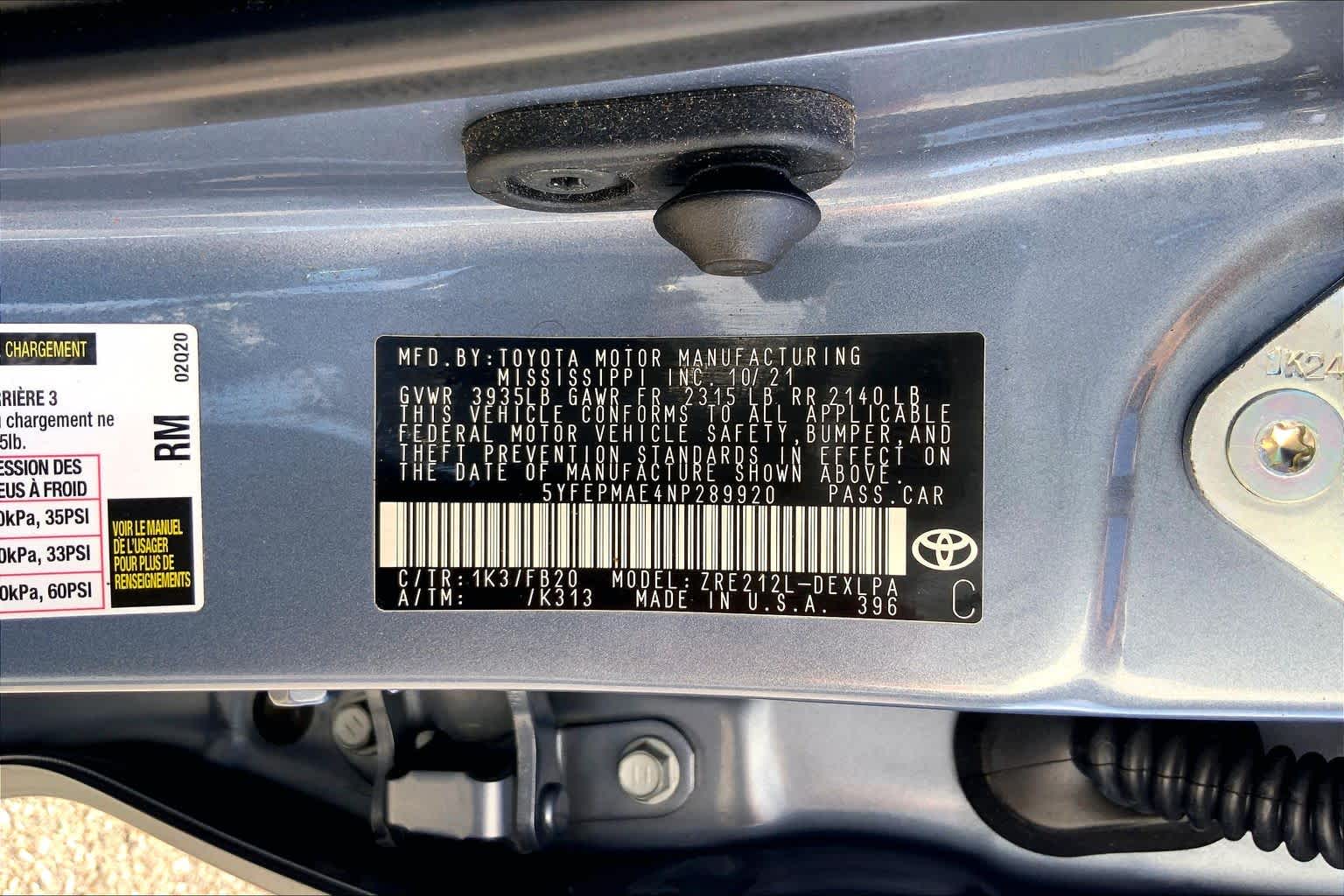 2022 Toyota Corolla LE Celestite at Auto Boutique Texas