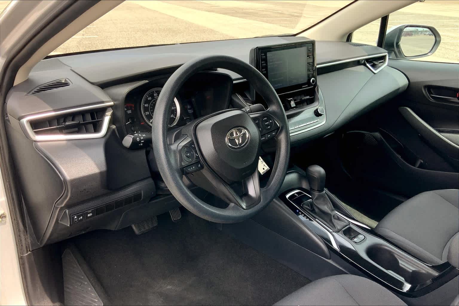 2022 Toyota Corolla LE Classic Silver Metallic at Group 1 Toyota Southwest