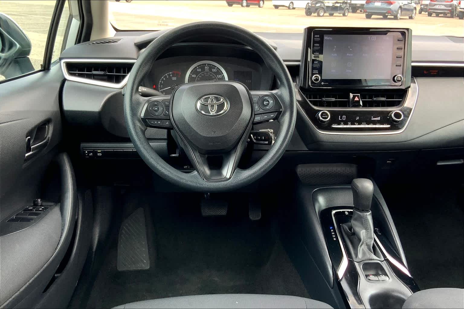 2022 Toyota Corolla LE Classic Silver Metallic at Group 1 Toyota Southwest