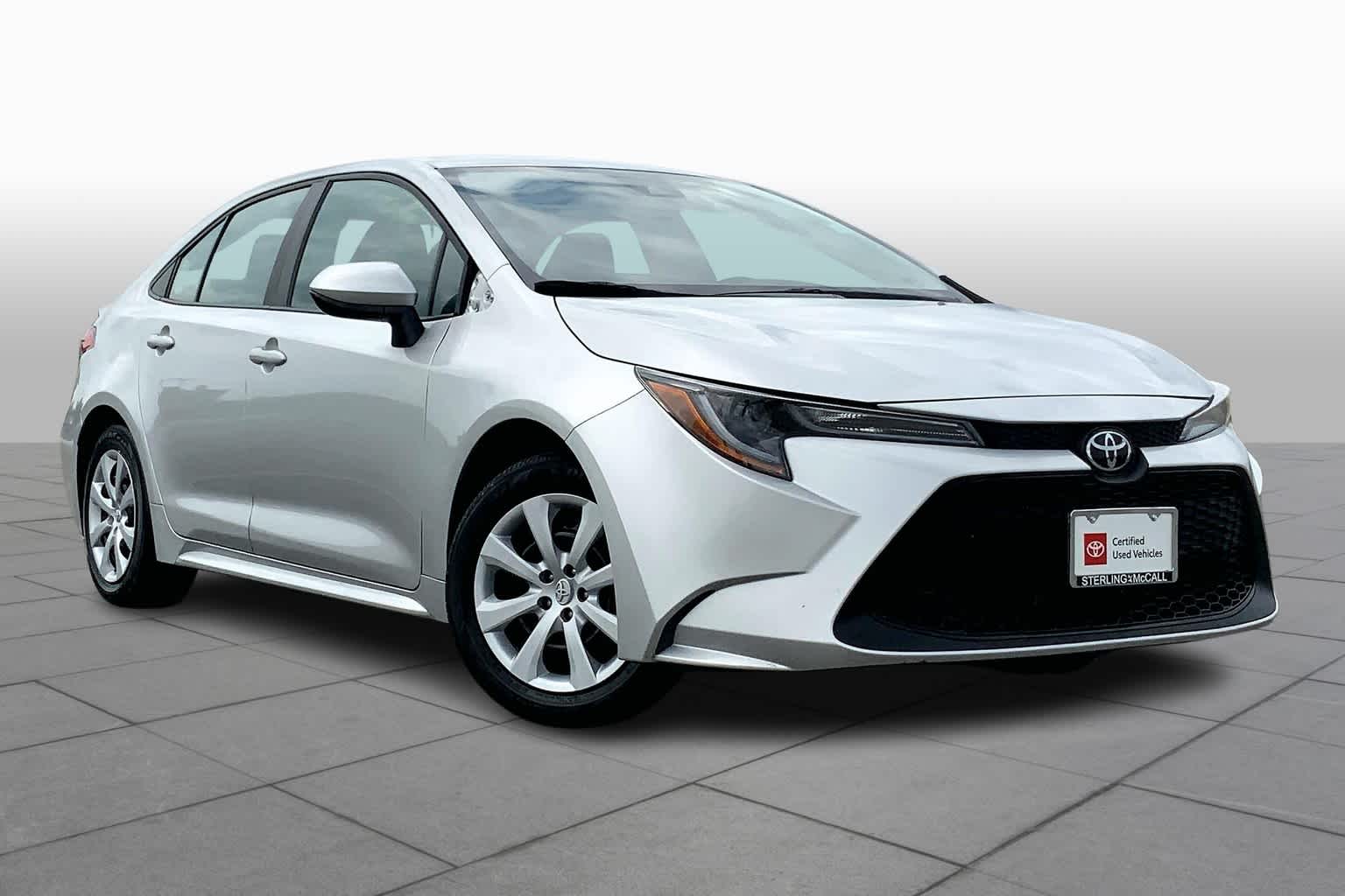2022 Toyota Corolla LE Classic Silver Metallic at Group 1 Toyota Southwest