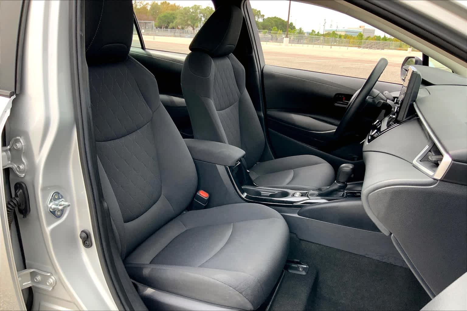 2022 Toyota Corolla LE Classic Silver Metallic at Group 1 Toyota Southwest