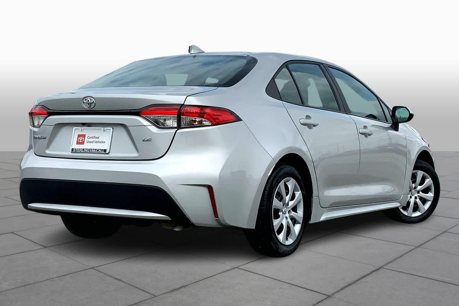 2022 Toyota Corolla LE Classic Silver Metallic at Group 1 Toyota Southwest