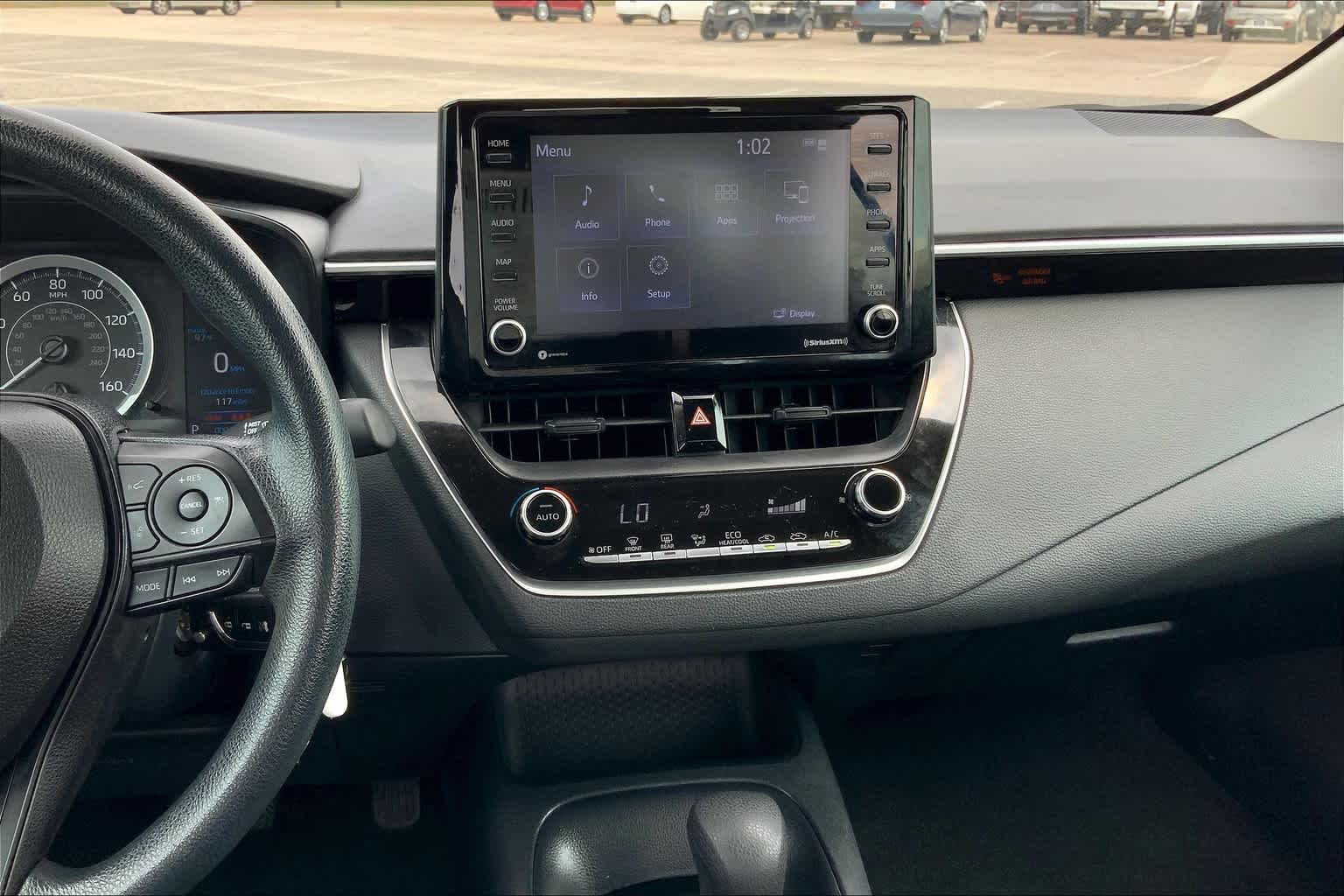 2022 Toyota Corolla LE Classic Silver Metallic at Group 1 Toyota Southwest