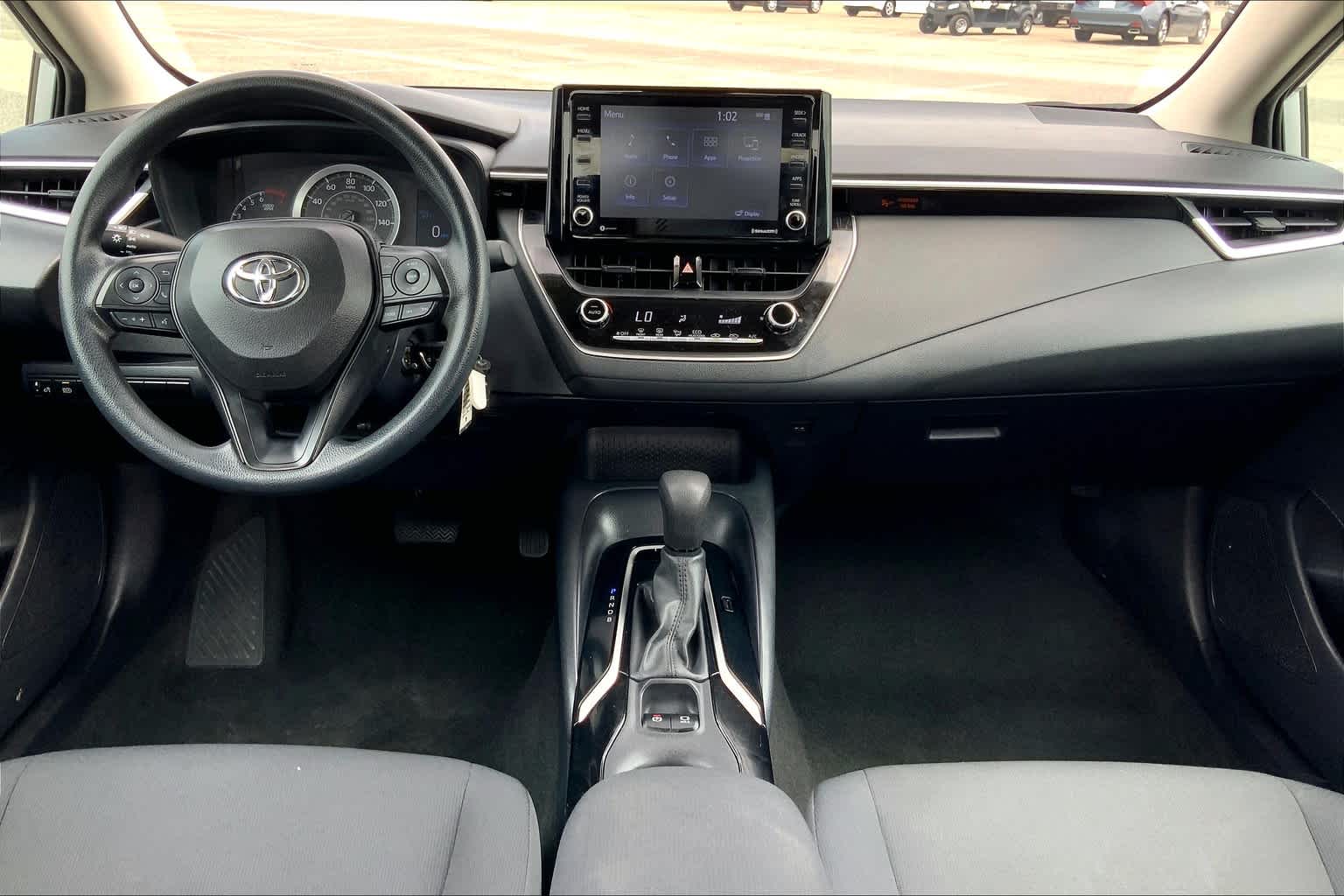 2022 Toyota Corolla LE Classic Silver Metallic at Group 1 Toyota Southwest