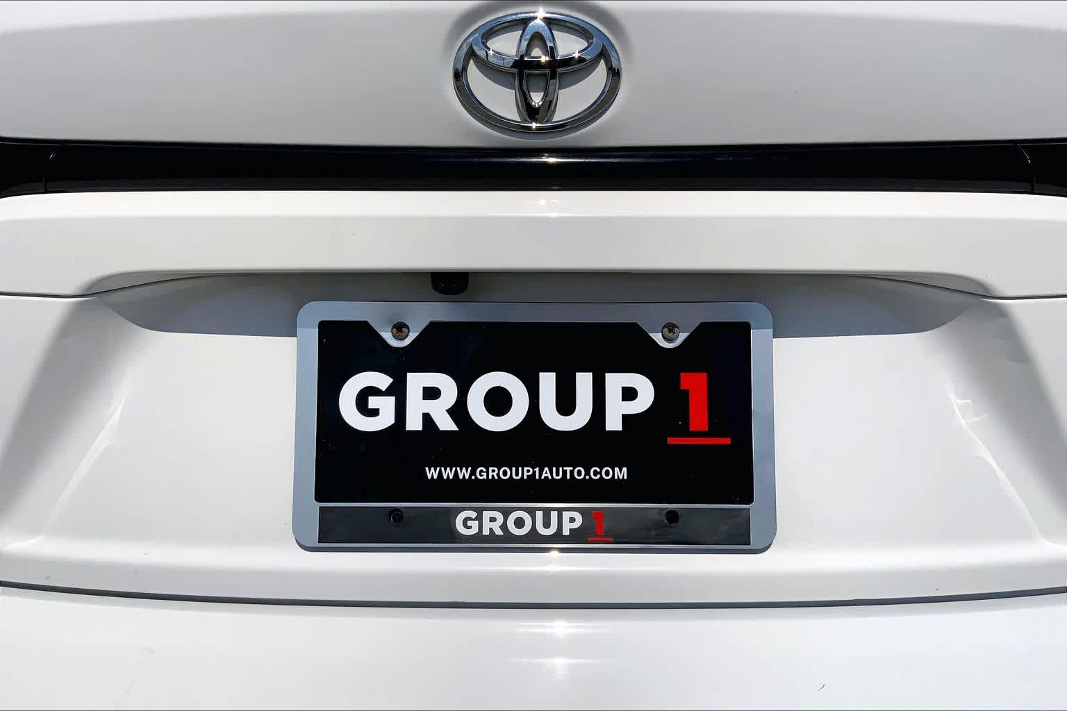 2021 Toyota Corolla LE Super White at AutoNation USA Katy