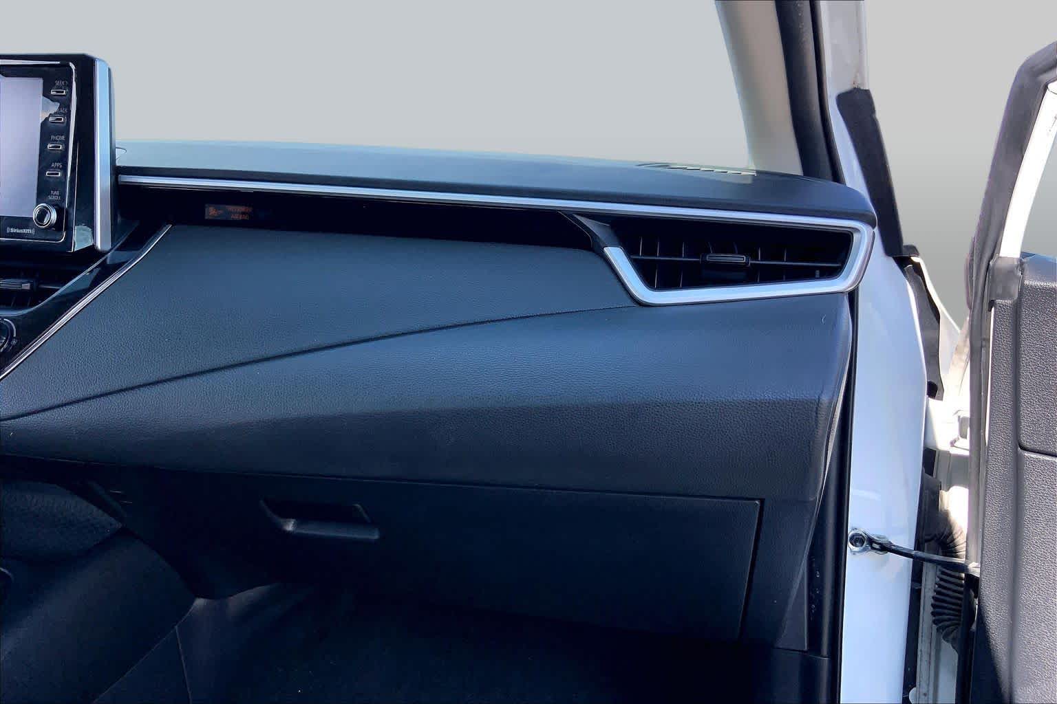 2021 Toyota Corolla LE Super White at AutoNation USA Katy