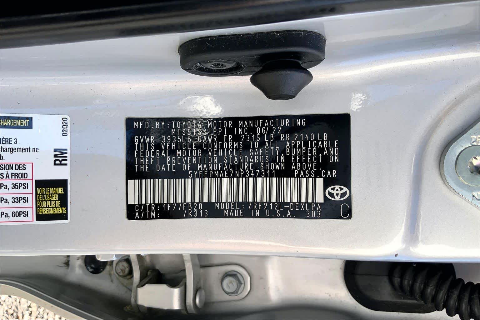 2022 Toyota Corolla LE Classic Silver Metallic at Auto Boutique Texas